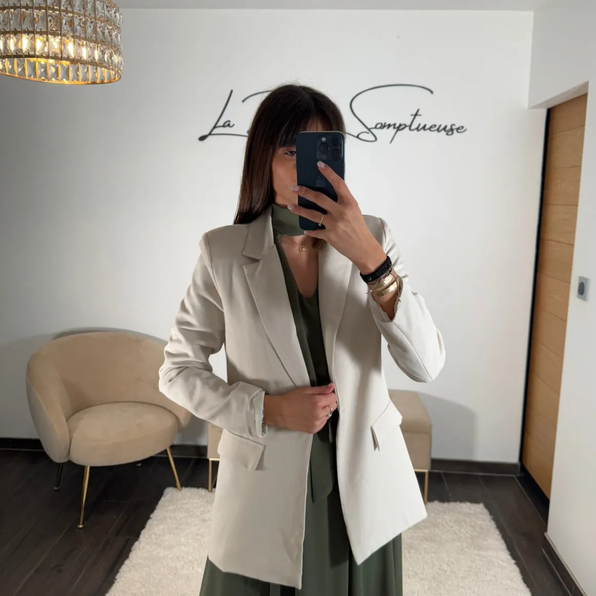 BLAZER BEIGE CLEO
