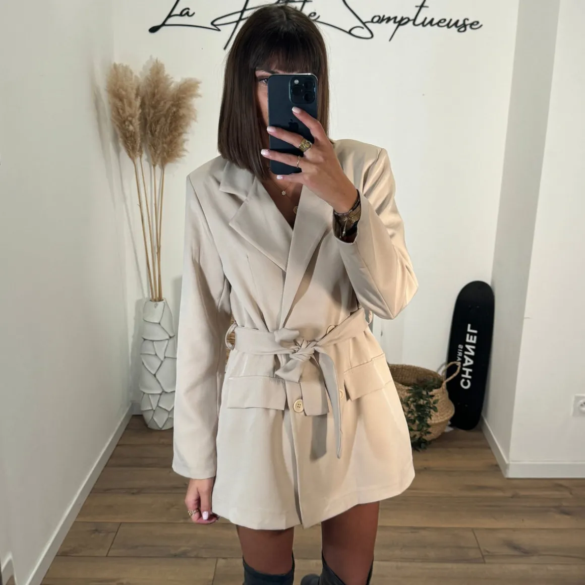 BLAZER BEIGE SACHA