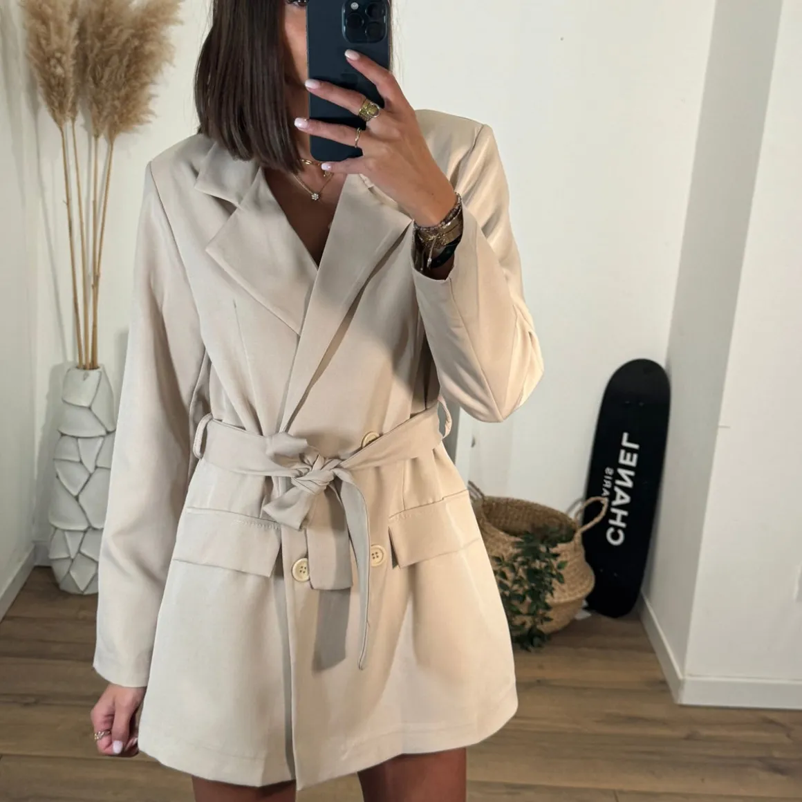 BLAZER BEIGE SACHA