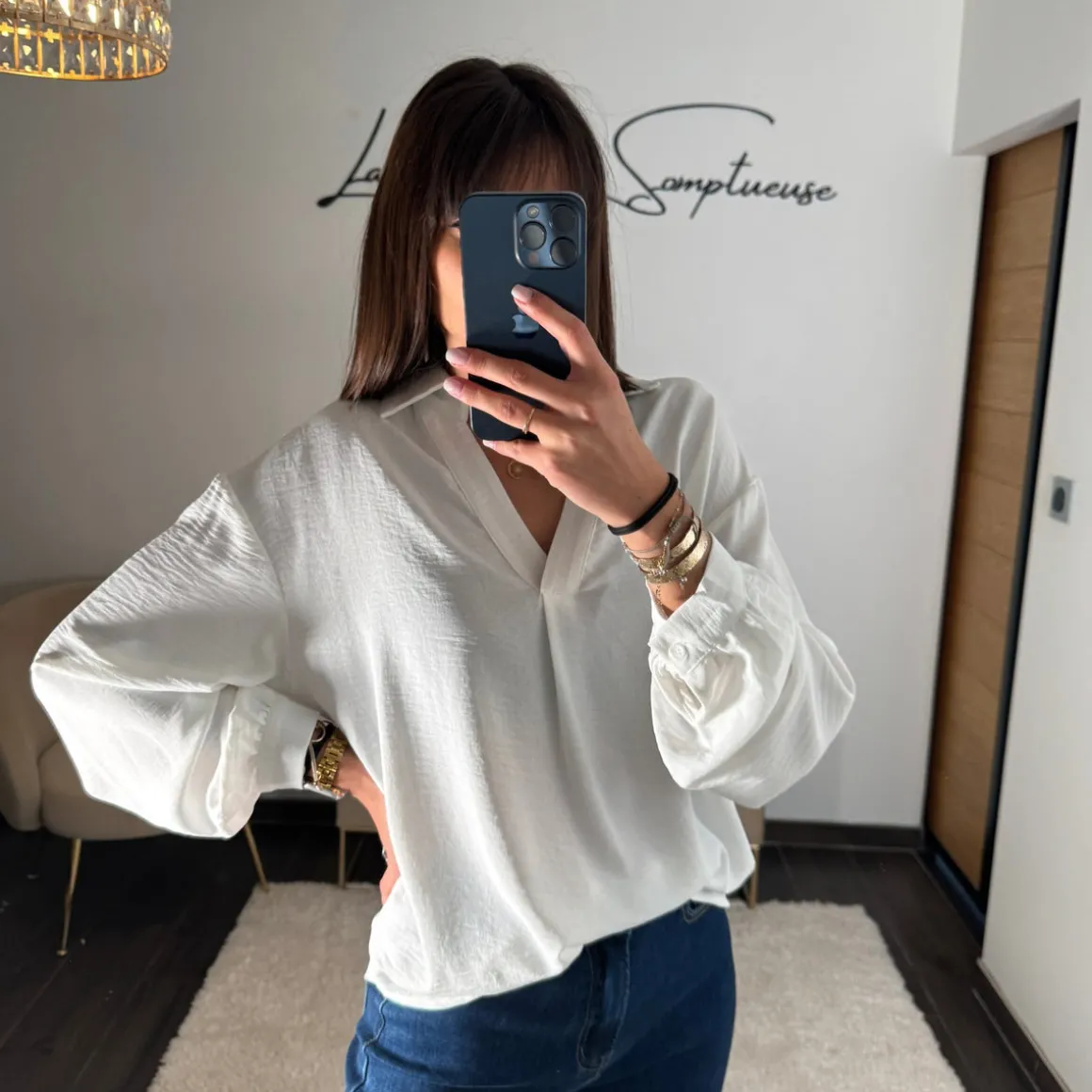 BLOUSE BLANCHE ALICIA