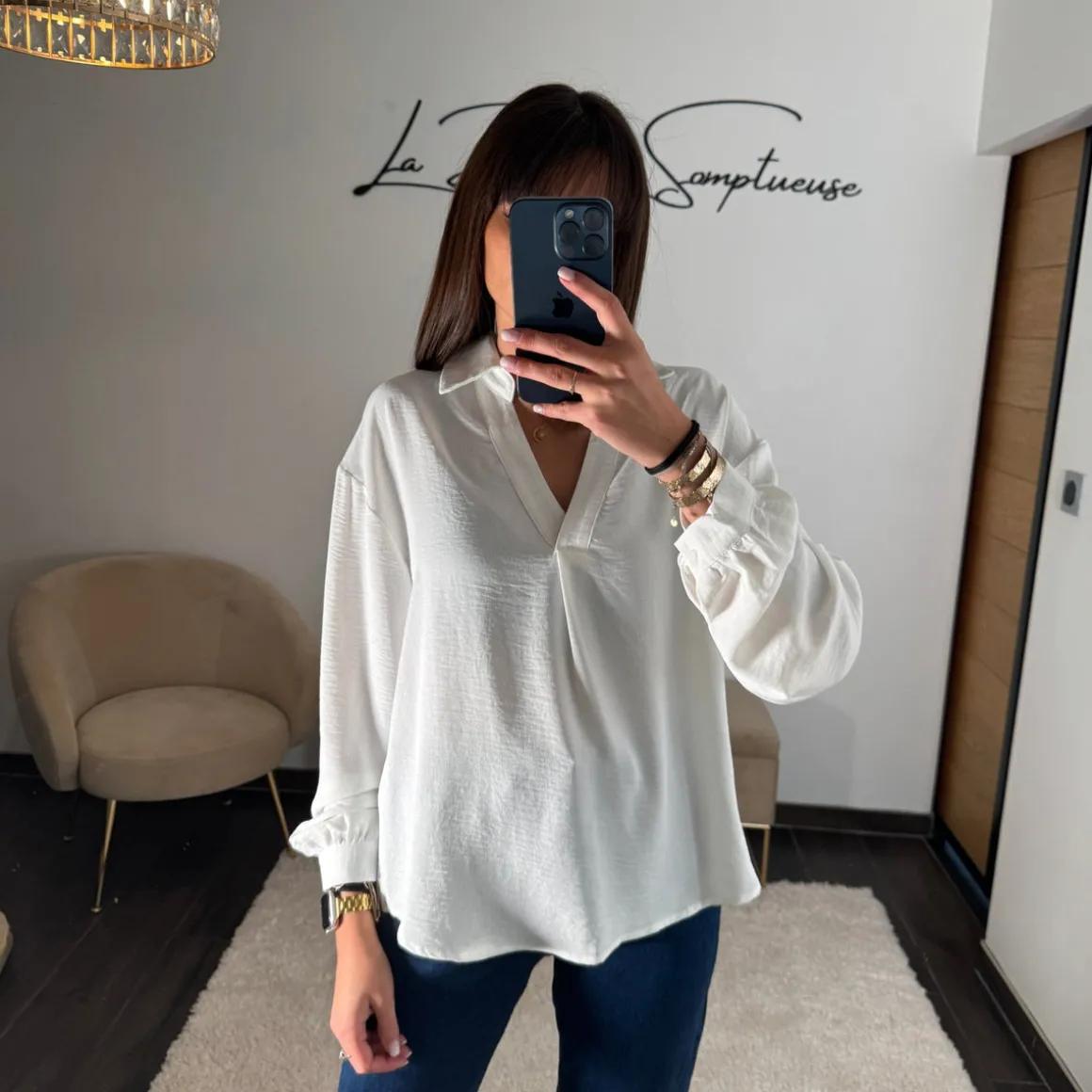 BLOUSE BLANCHE ALICIA
