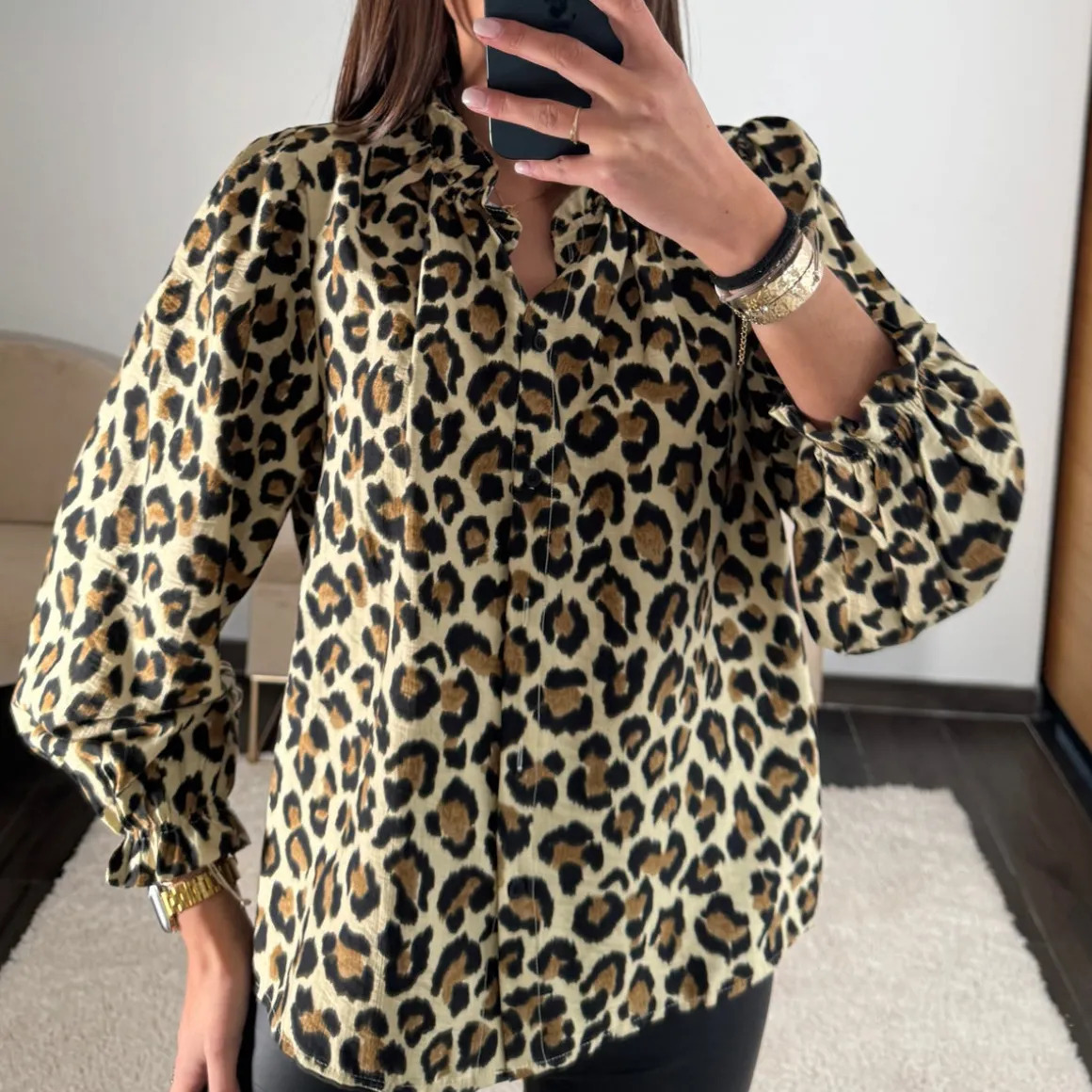 BLOUSE LEOPARD REMY