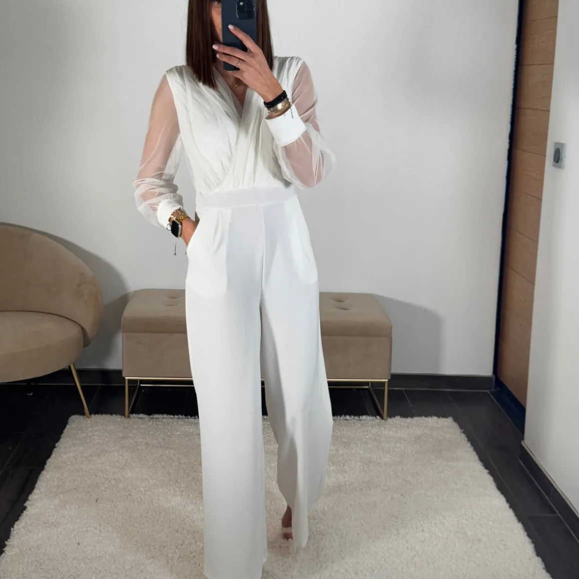 COMBINAISON BLANCHE ELOISE