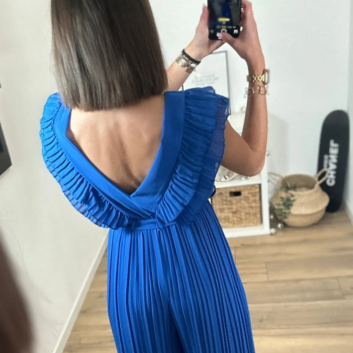 COMBINAISON BLEU ROI THEA