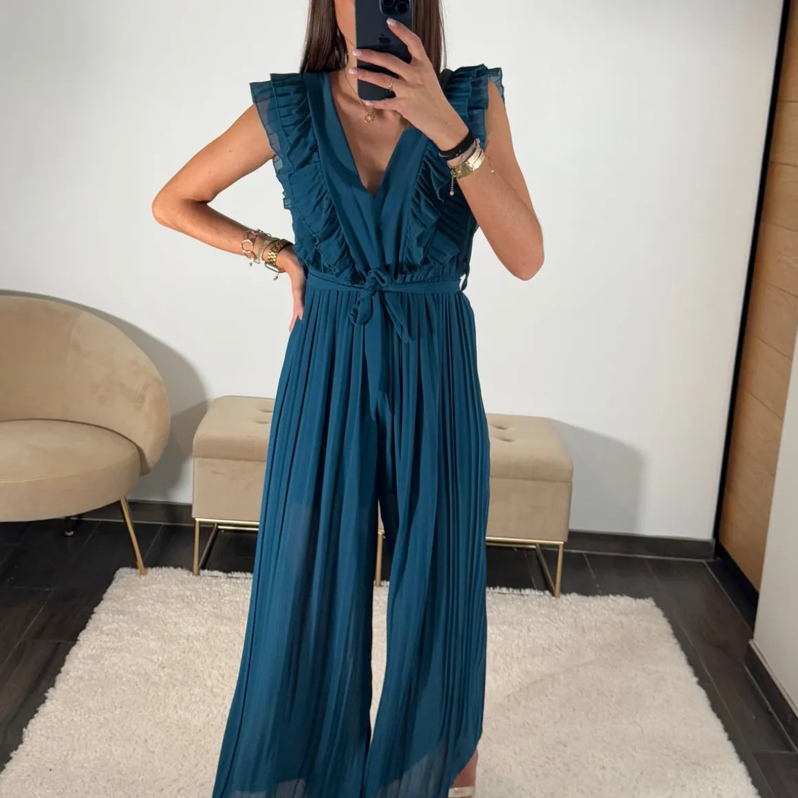 COMBINAISON BLEU THEA