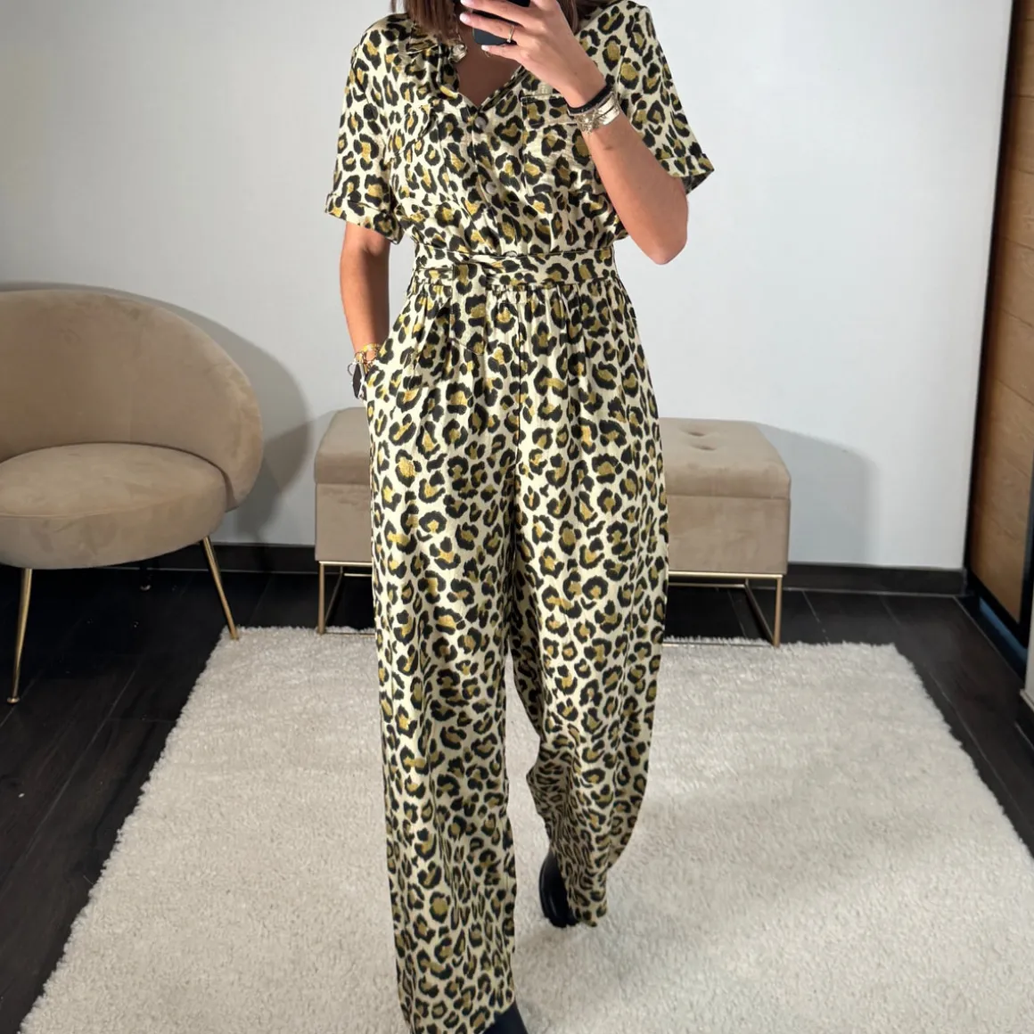 COMBINAISON LEOPARD JENNY