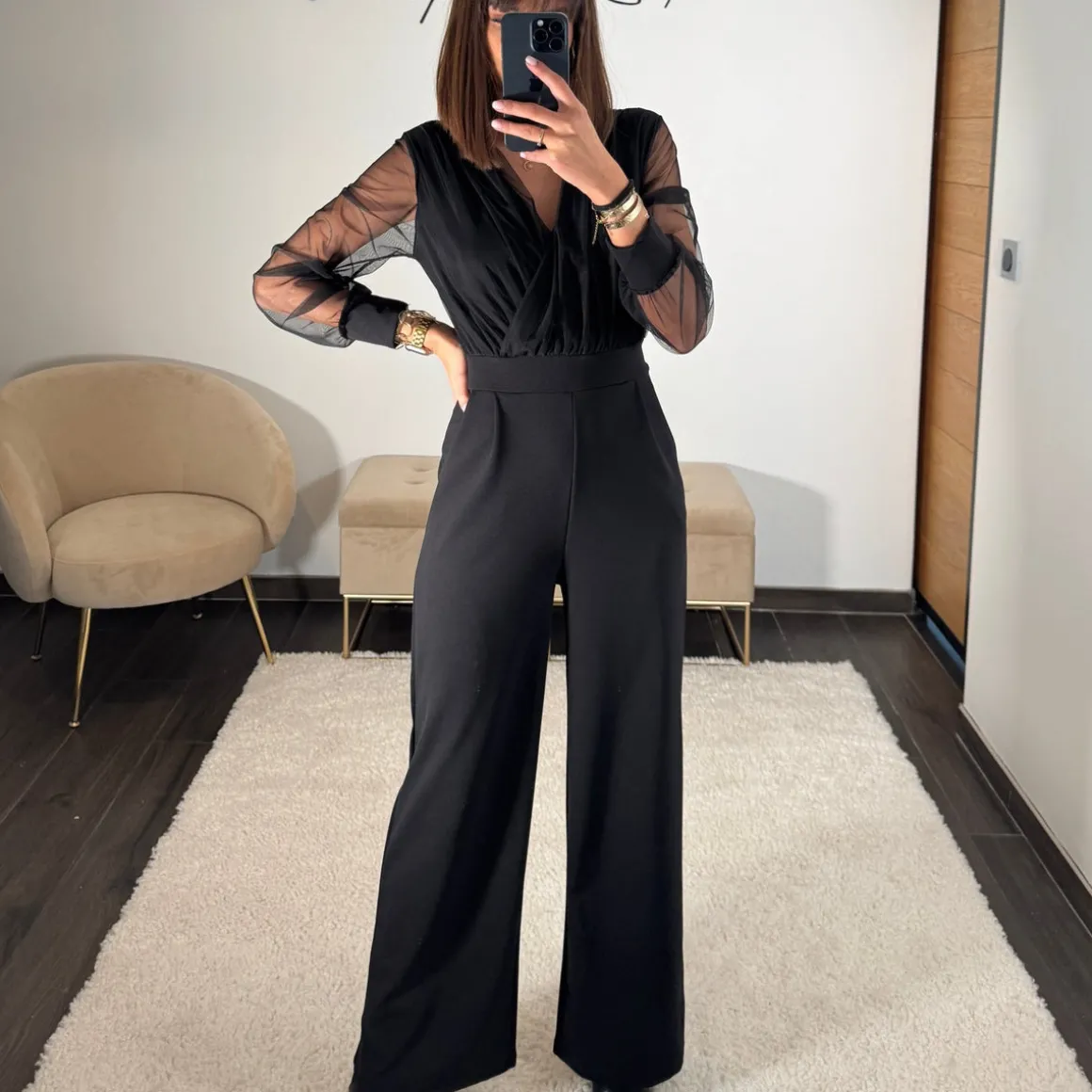 COMBINAISON NOIRE ELOISE