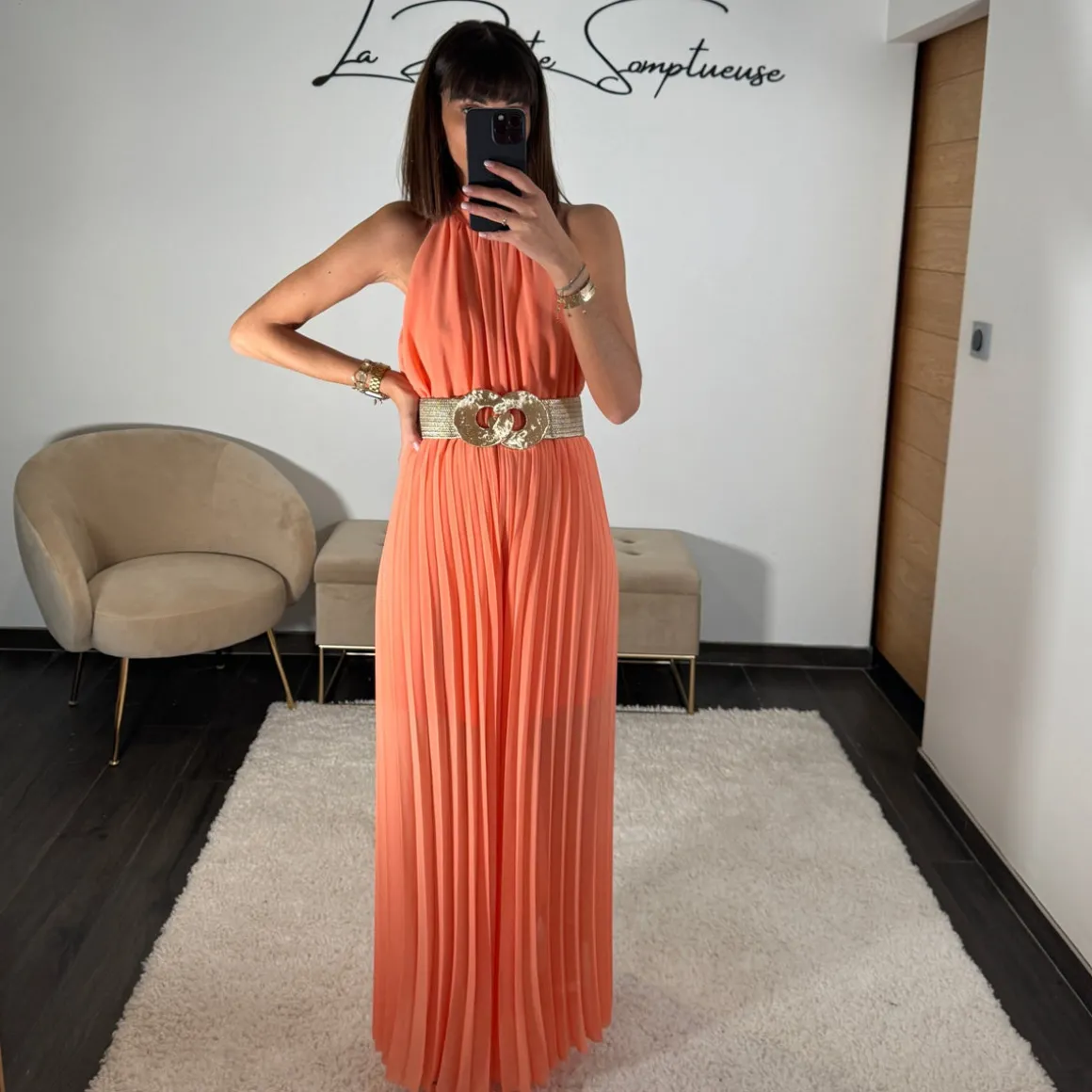 COMBINAISON ORANGE OPHELIA