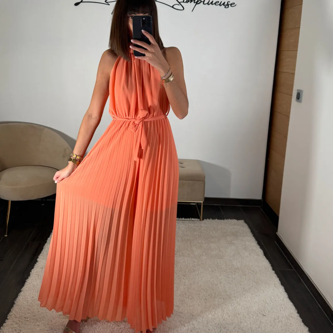 COMBINAISON ORANGE OPHELIA