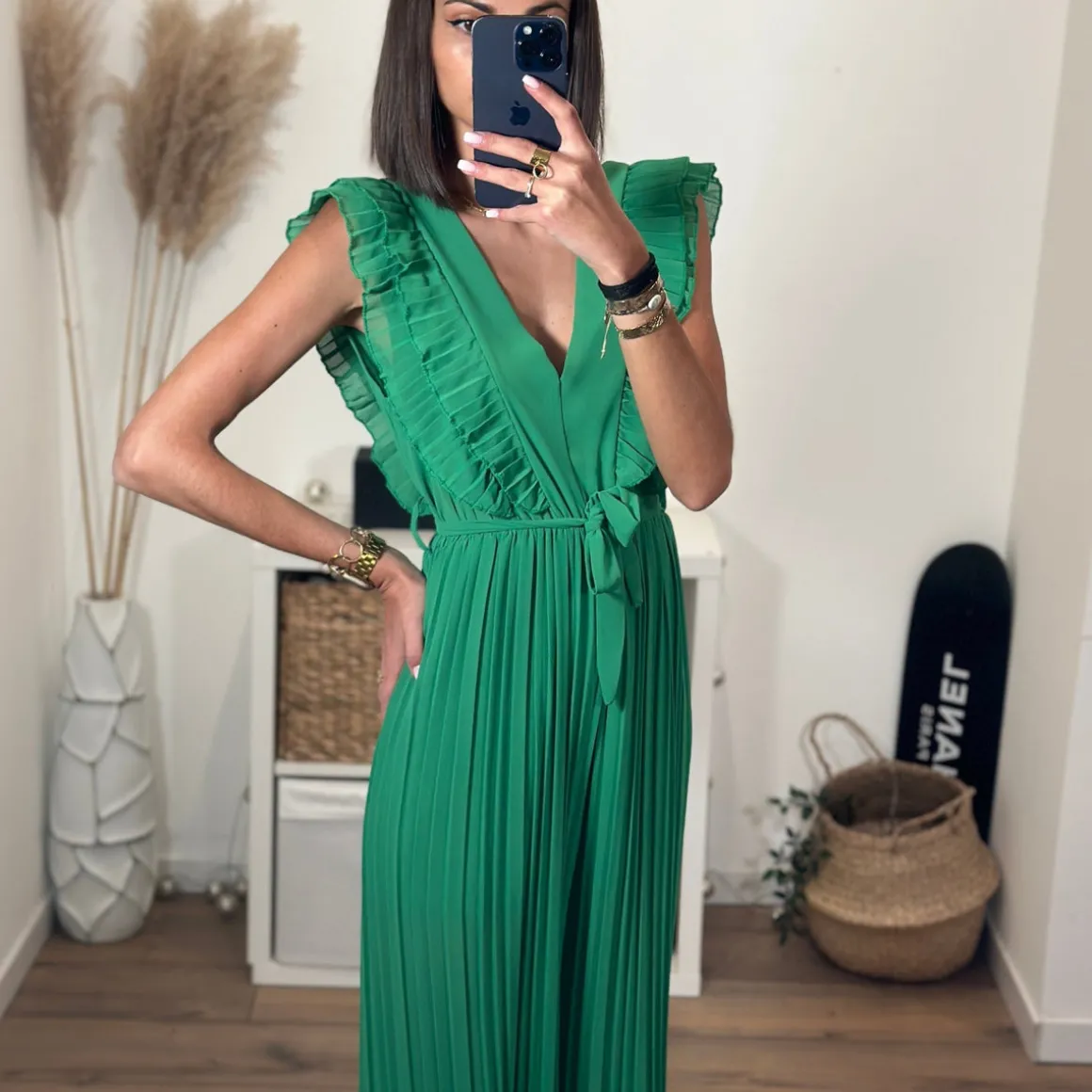 COMBINAISON VERTE THEA