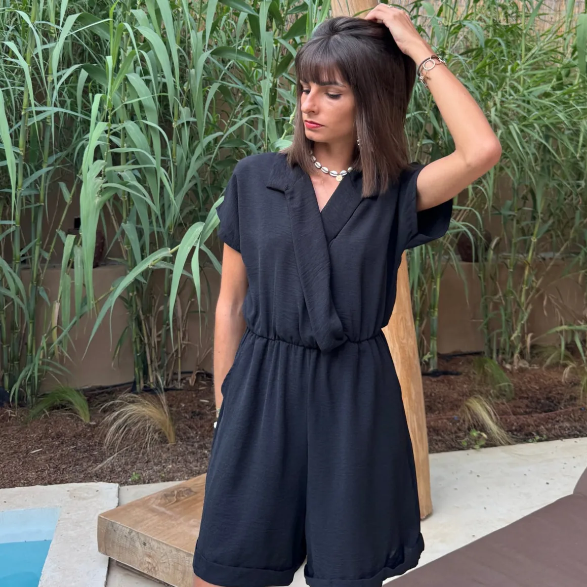 COMBISHORT NOIRE CHARLENE