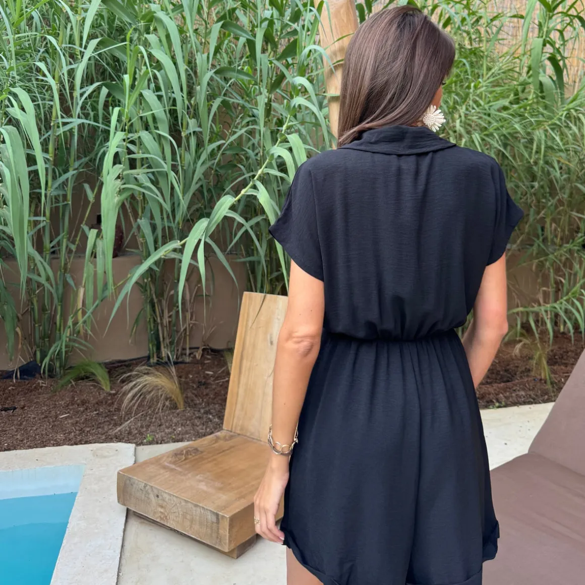COMBISHORT NOIRE CHARLENE