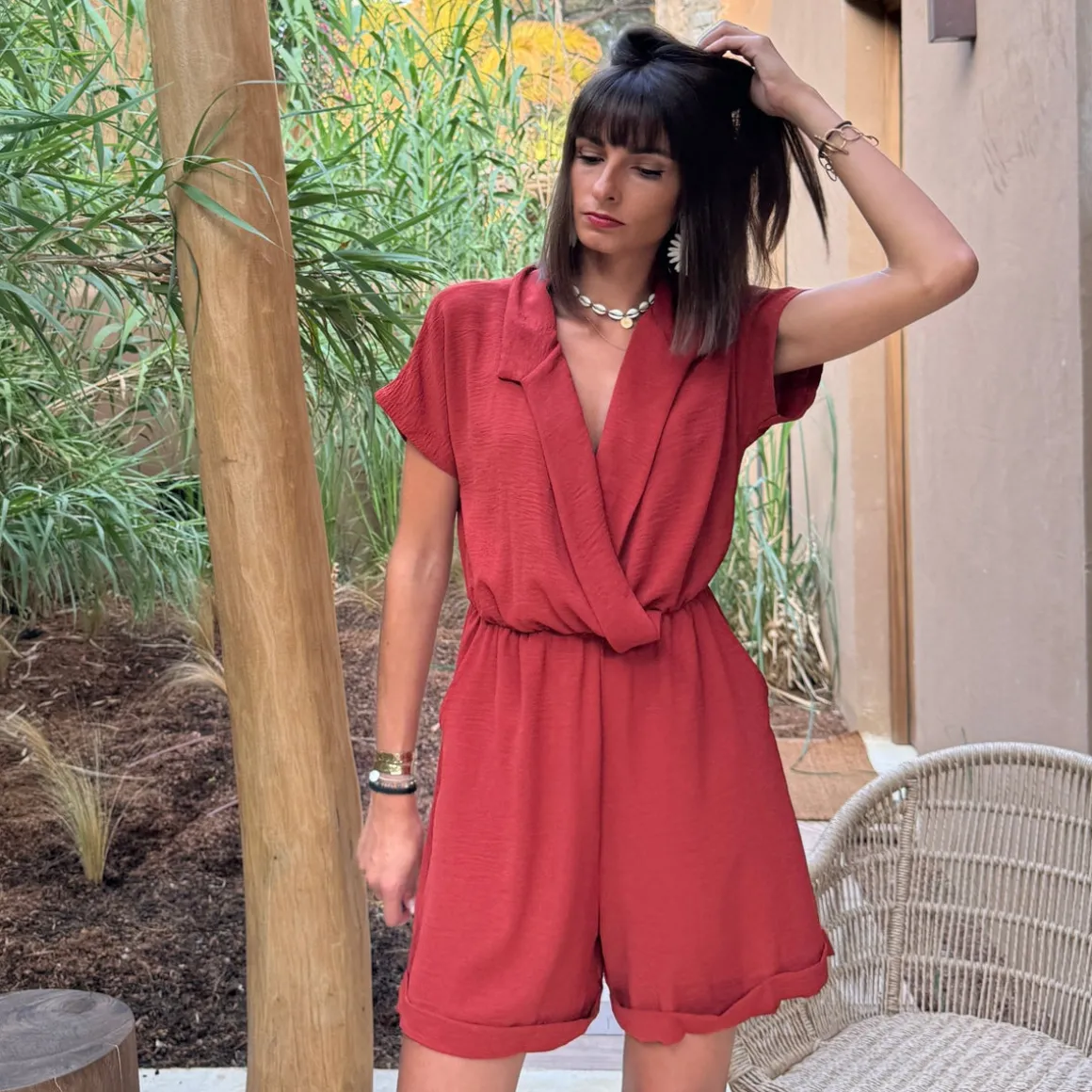 COMBISHORT TERRACOTTA CHARLENE