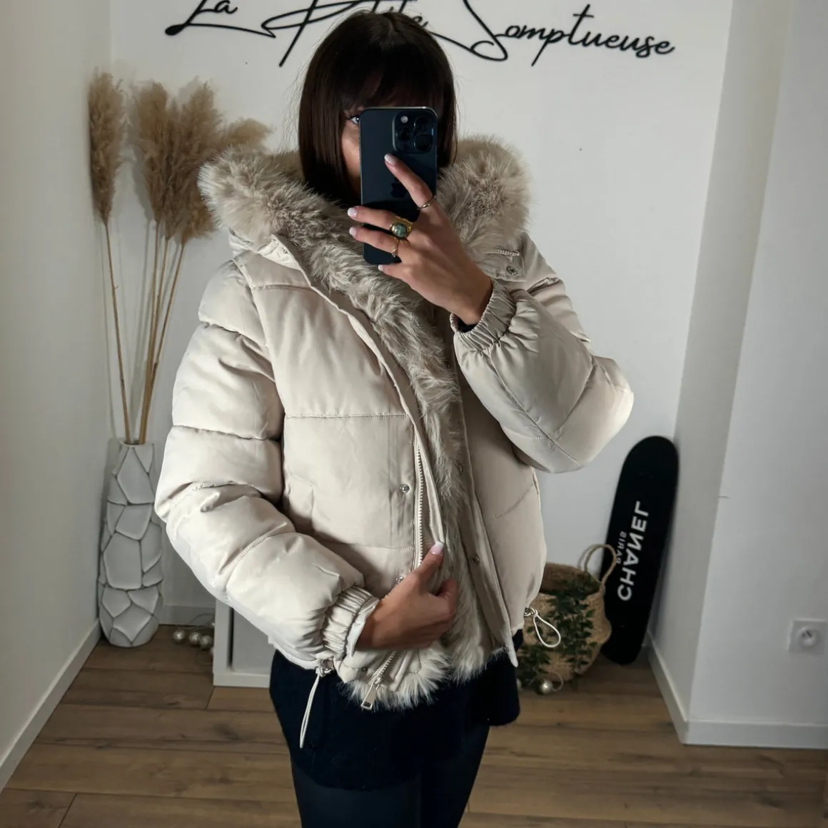 DOUDOUNE BEIGE ALIX