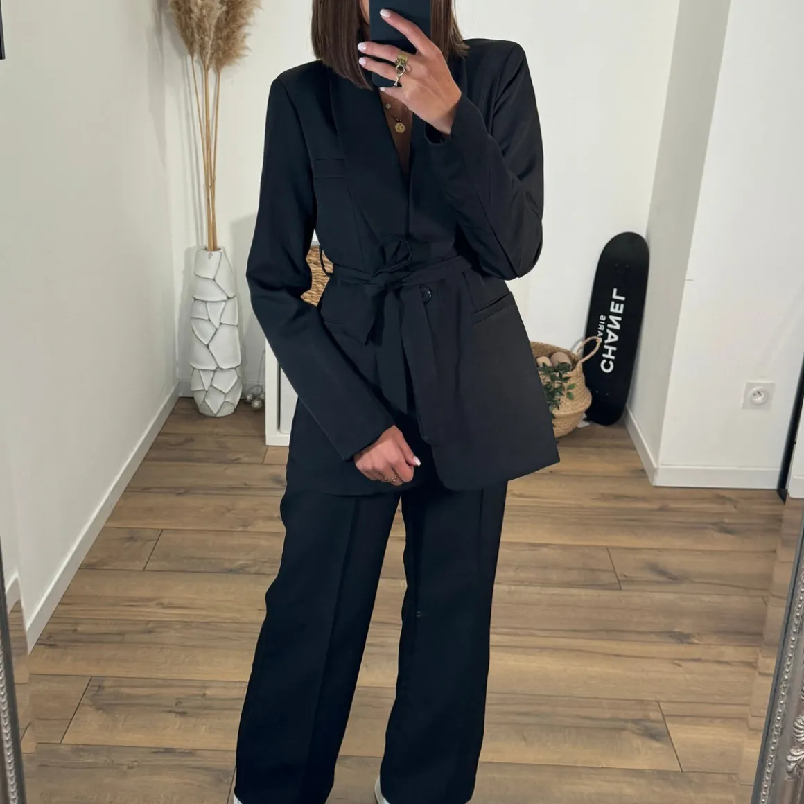 ENSEMBLE BLAZER + PANTALON NOIR KENZO