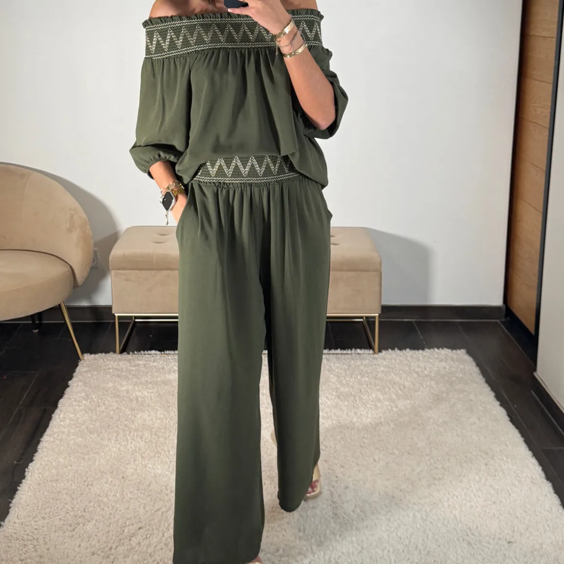 ENSEMBLE KAKI SINEAD