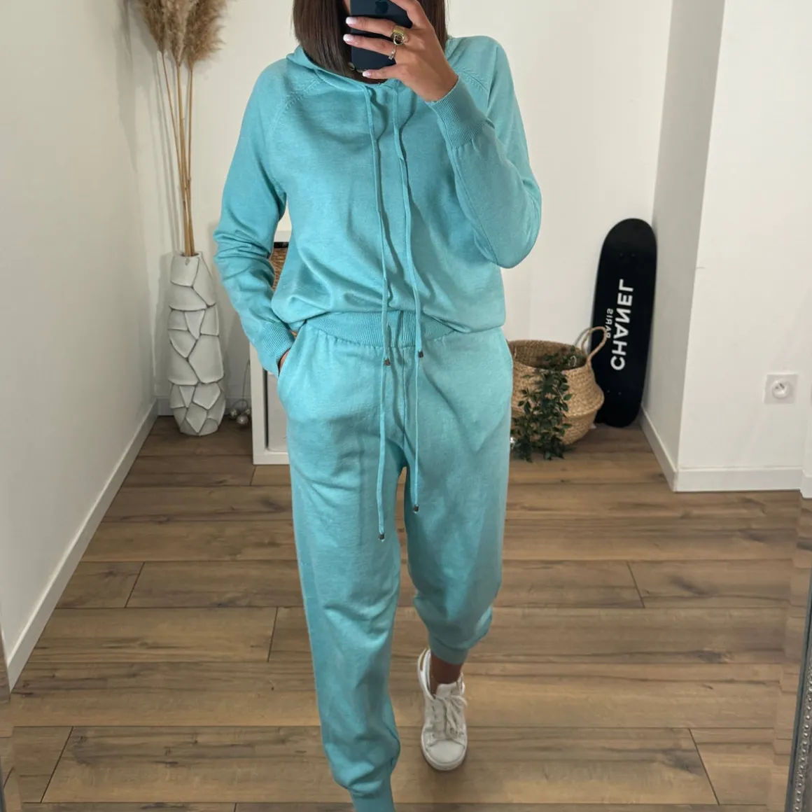 ENSEMBLE SWEAT BLEU JOANNY