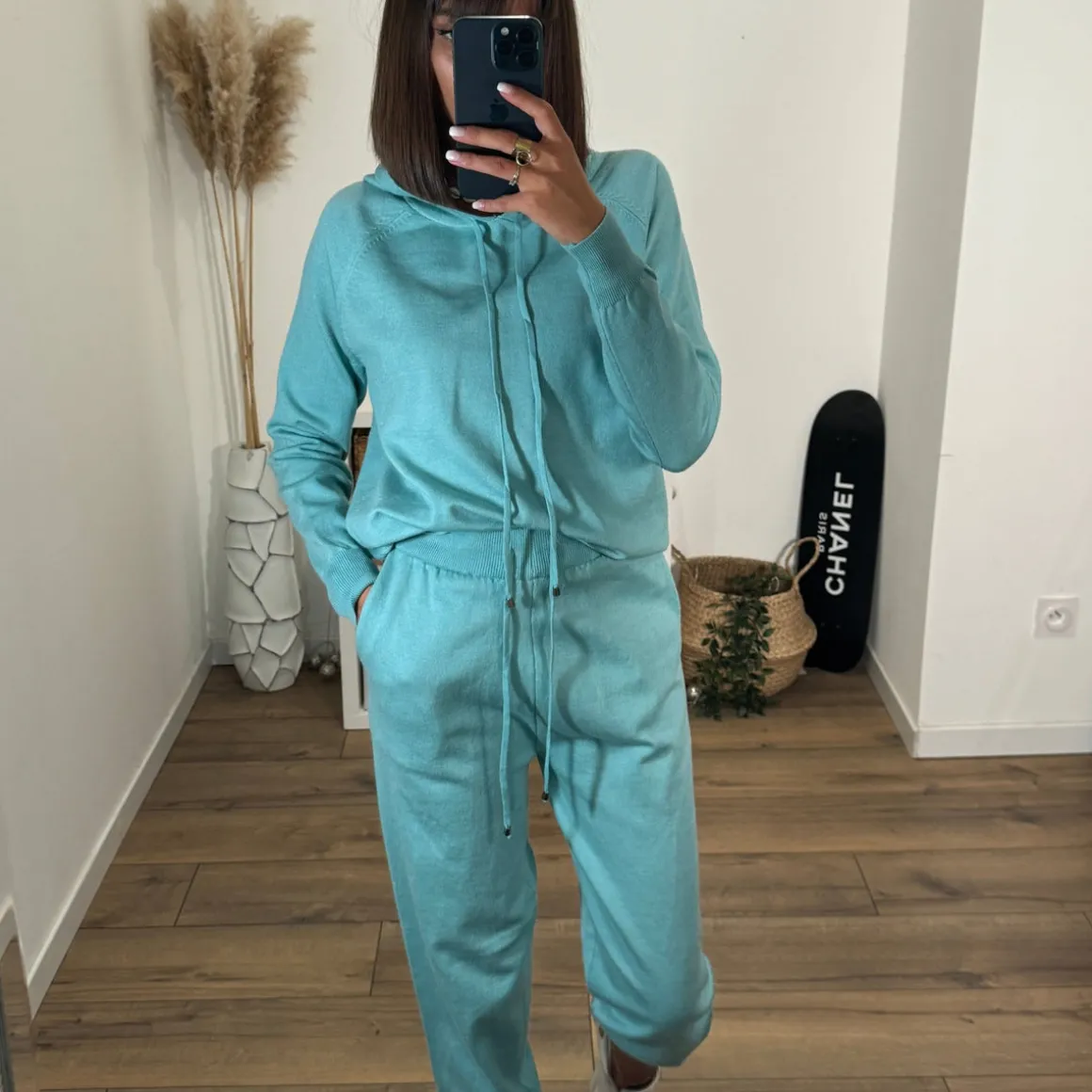 ENSEMBLE SWEAT BLEU JOANNY