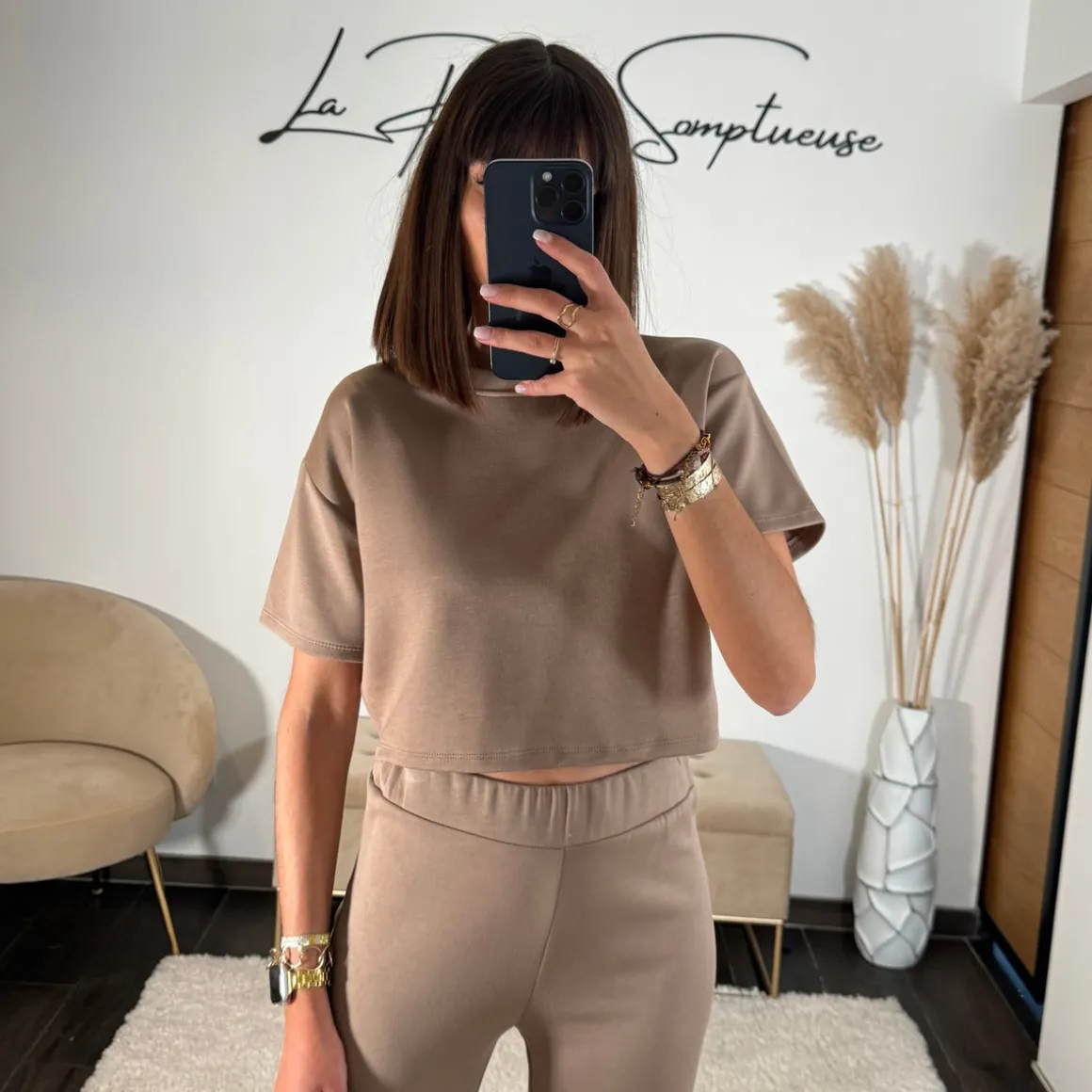 ENSEMBLE TAUPE ALOIS