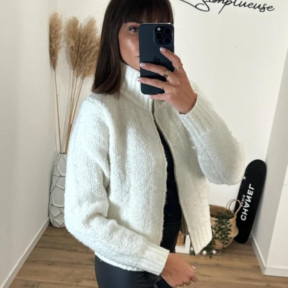 GILET BLANC MANAE