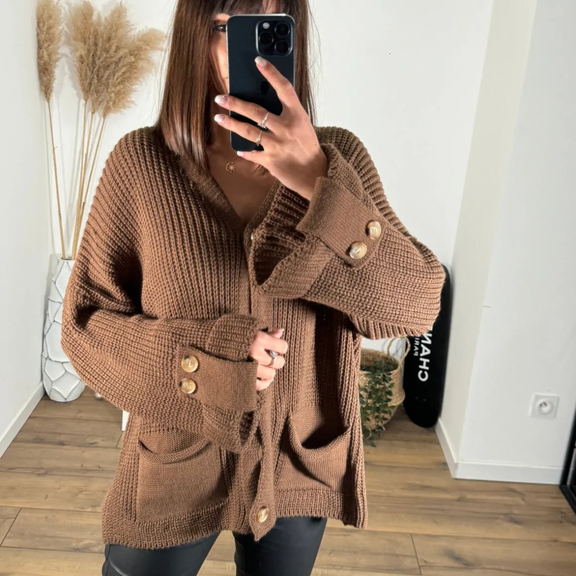 GILET MARRON MARTY