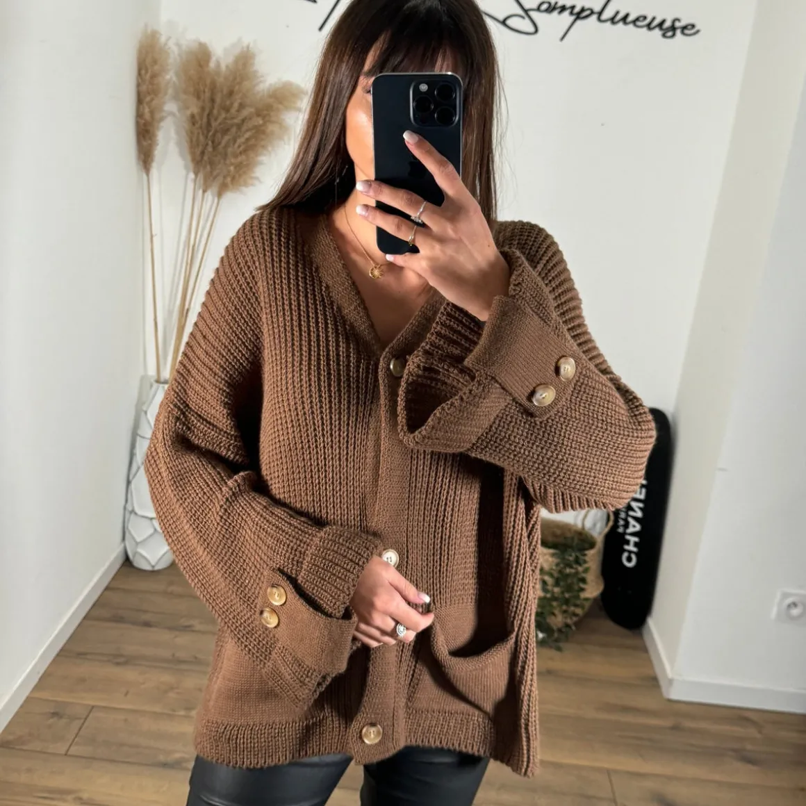 GILET MARRON MARTY