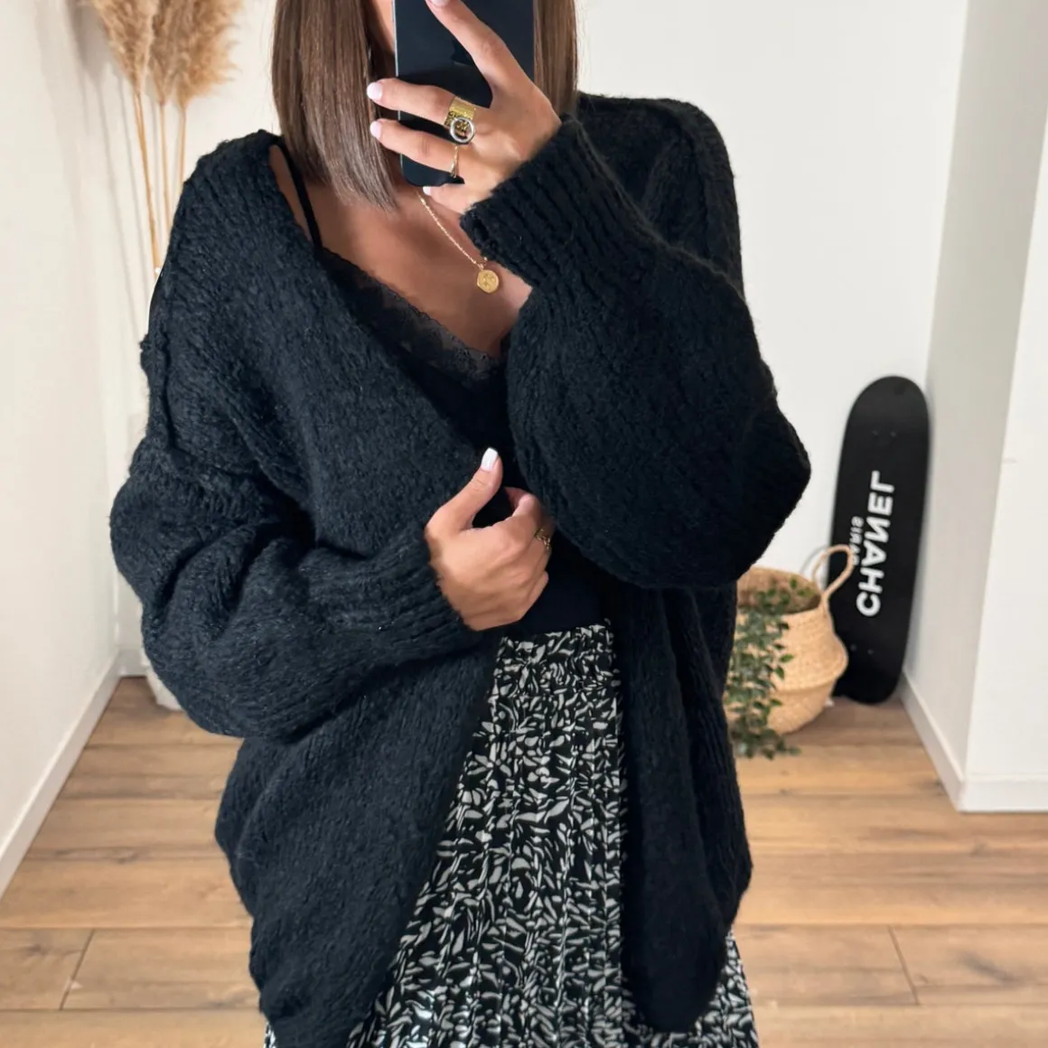 GILET NOIR EZIO
