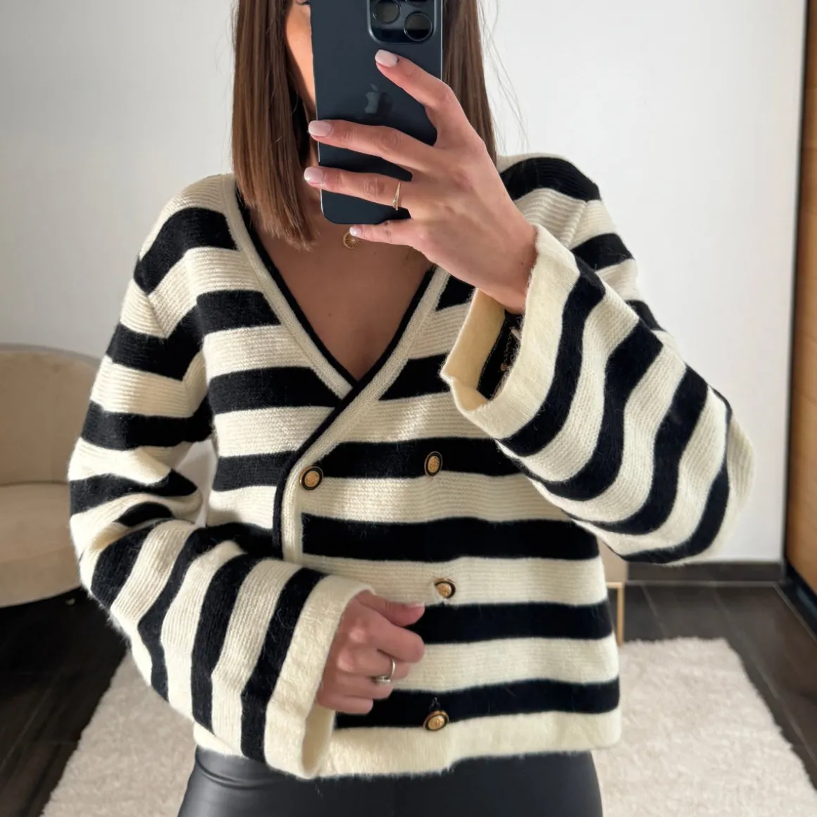 GILET RAYE CLASSY