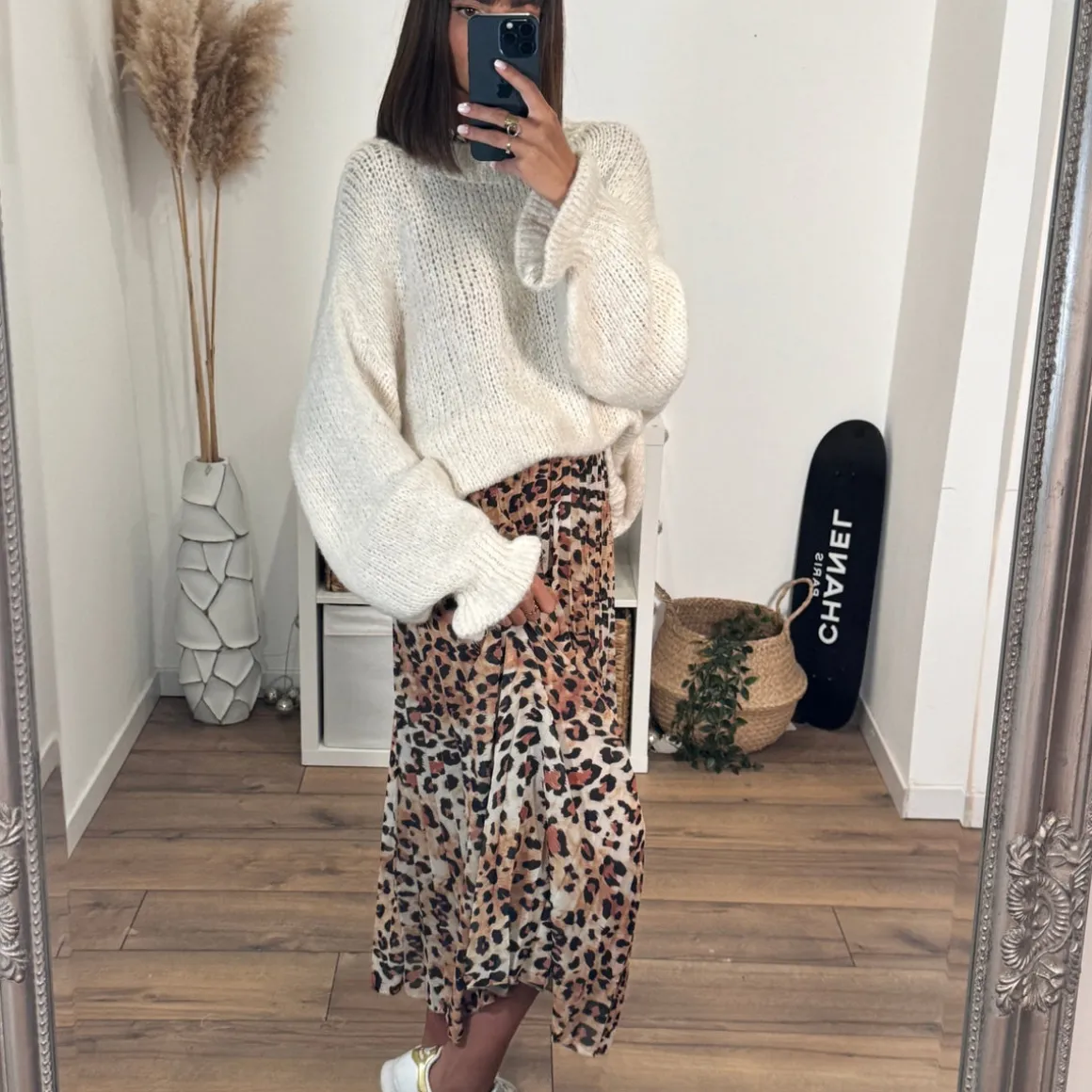 JUPE LEOPARD LANA