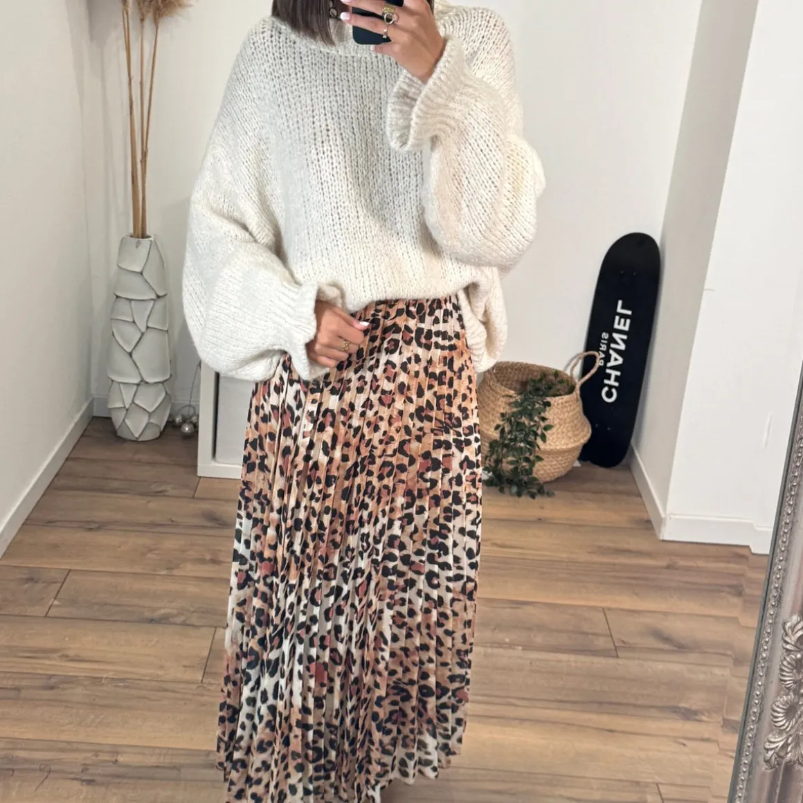 JUPE LEOPARD LANA