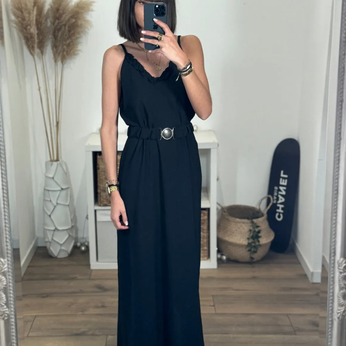 LONGUE ROBE NOIRE FLAVY