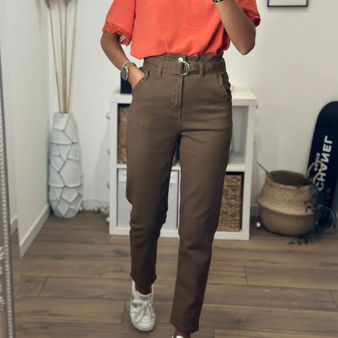 PANTALON CAMEL RAPHAEL