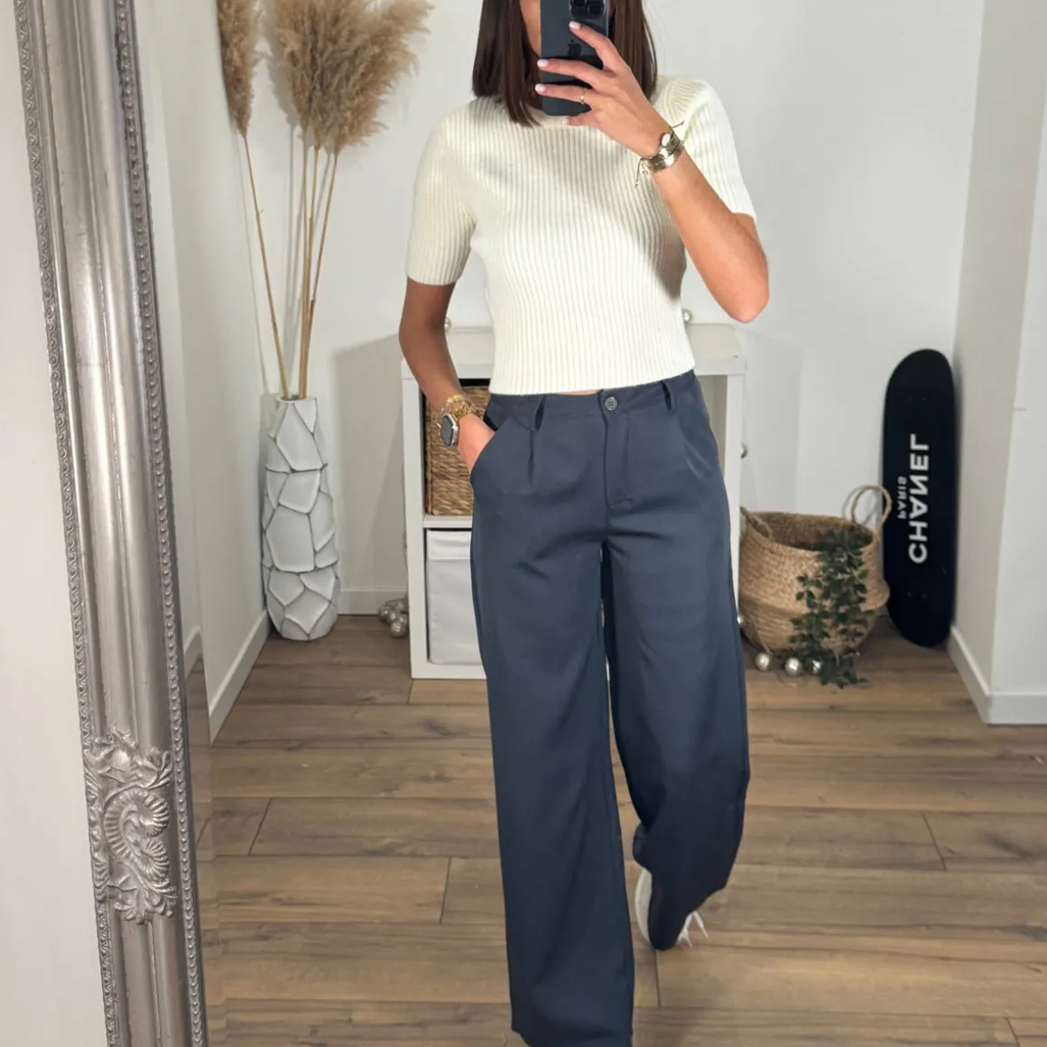 PANTALON GRIS JEAN