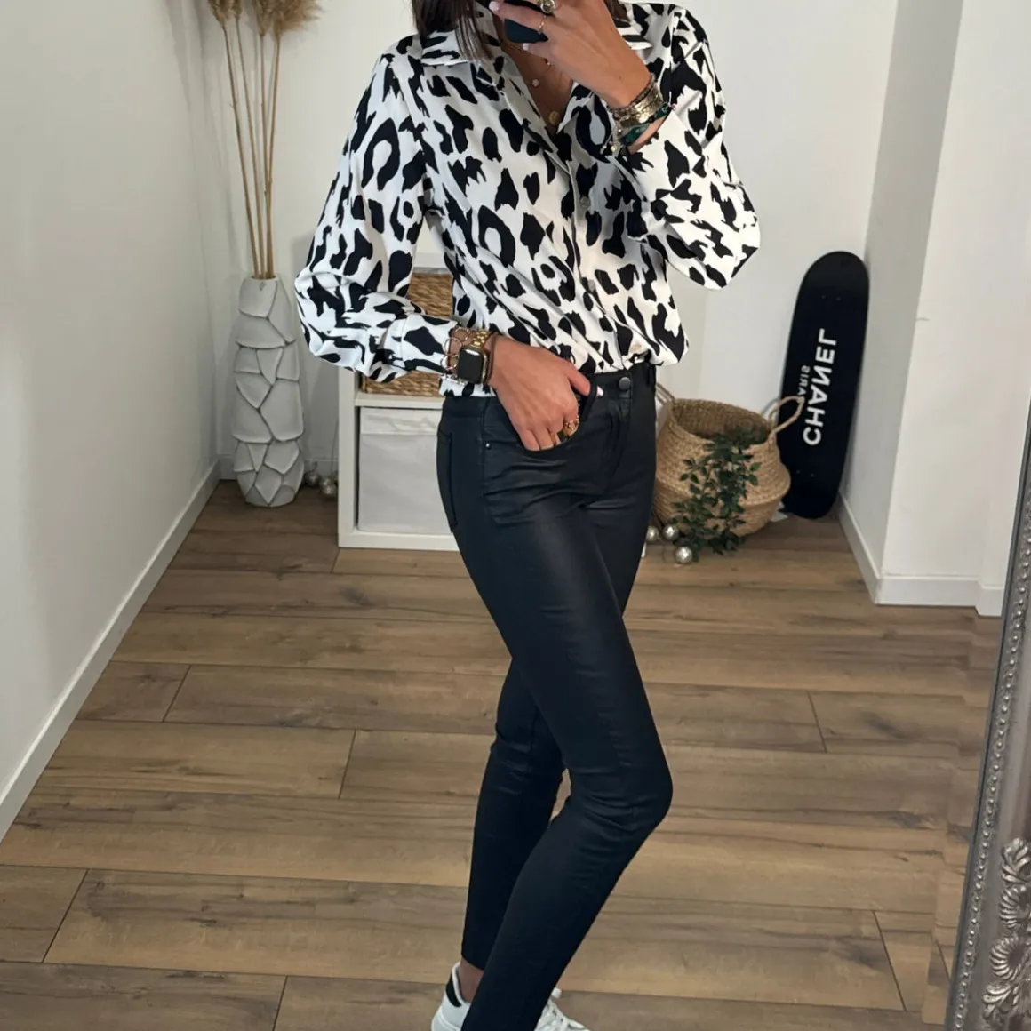 PANTALON HUILE NOIR ELIOT