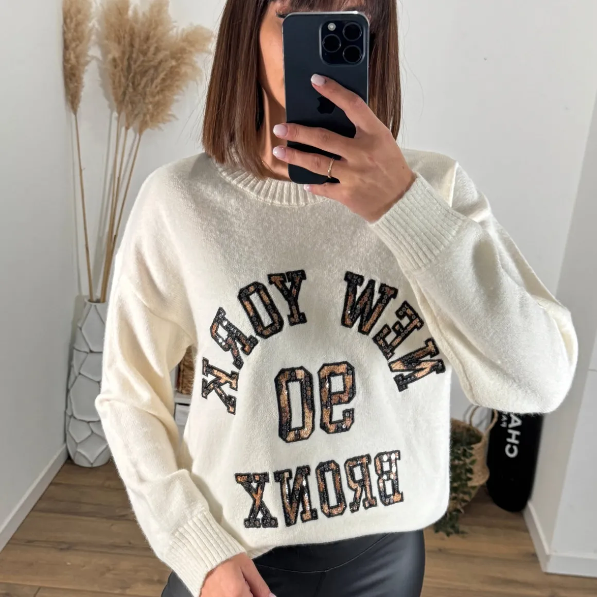 PULL ECRU NY