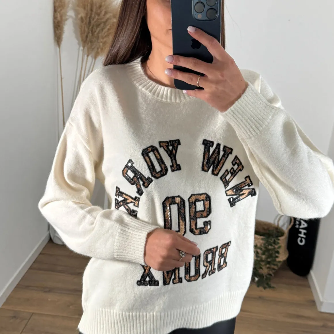 PULL ECRU NY