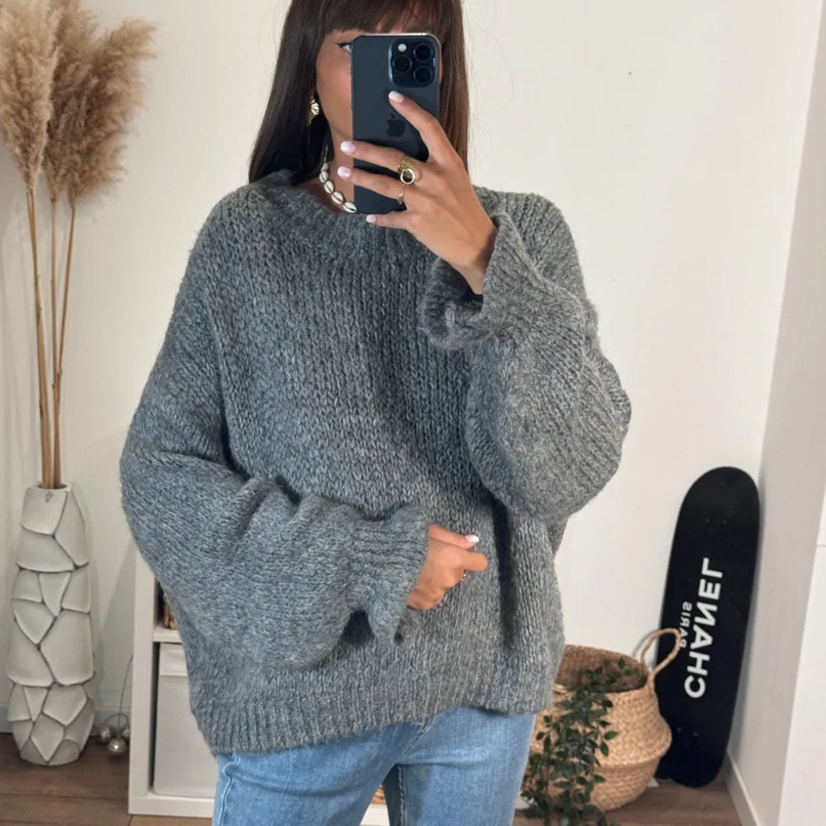 PULL GRIS JOEY