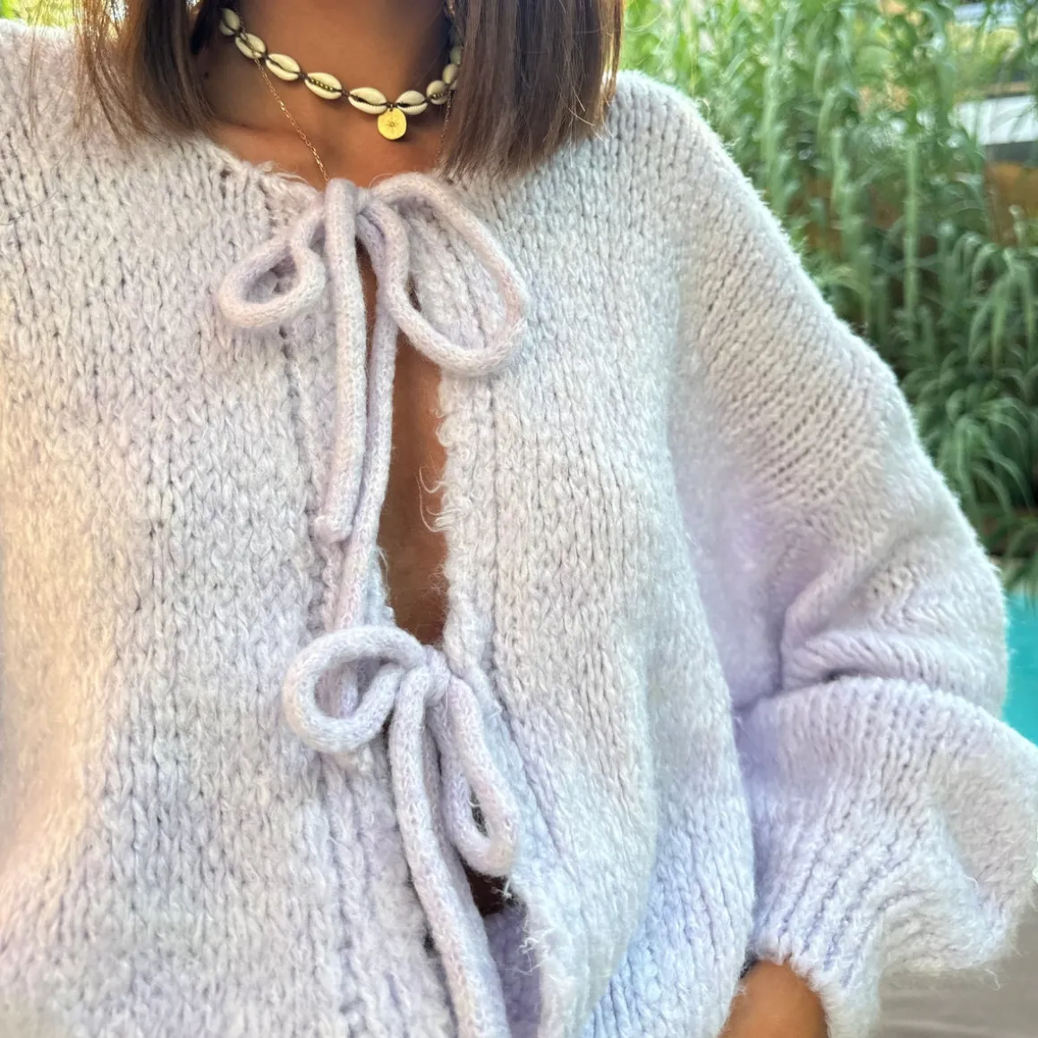 PULL NOEUD LILAS SOAN