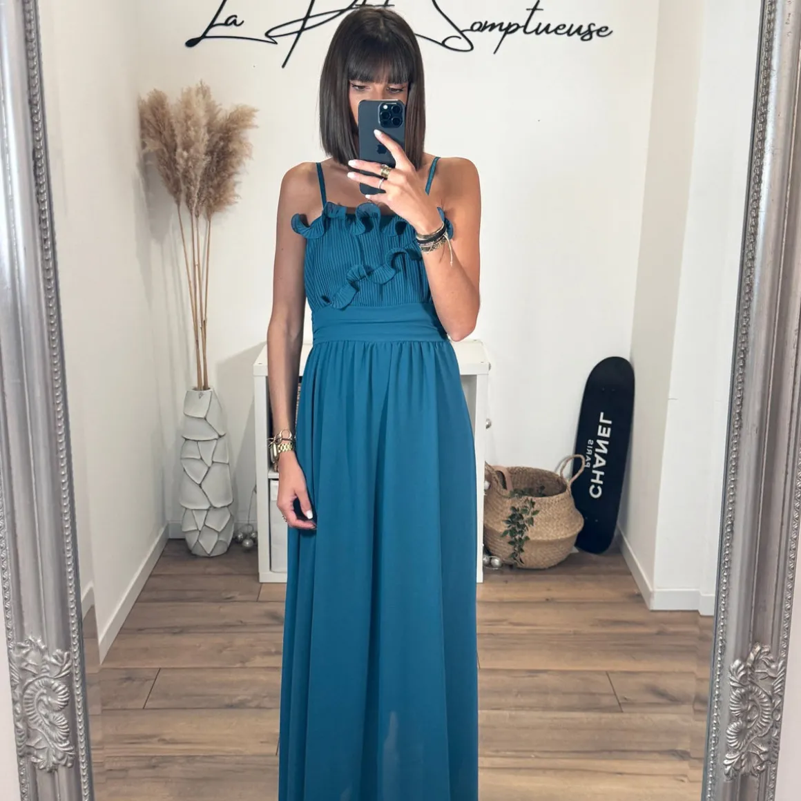 ROBE BLEUE CLOTILDE
