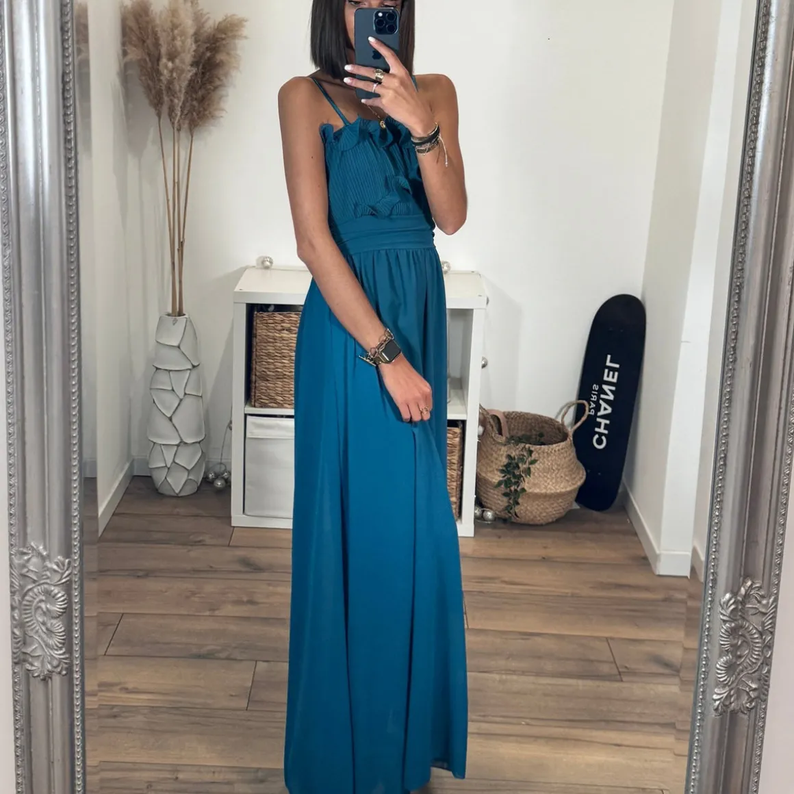 ROBE BLEUE CLOTILDE