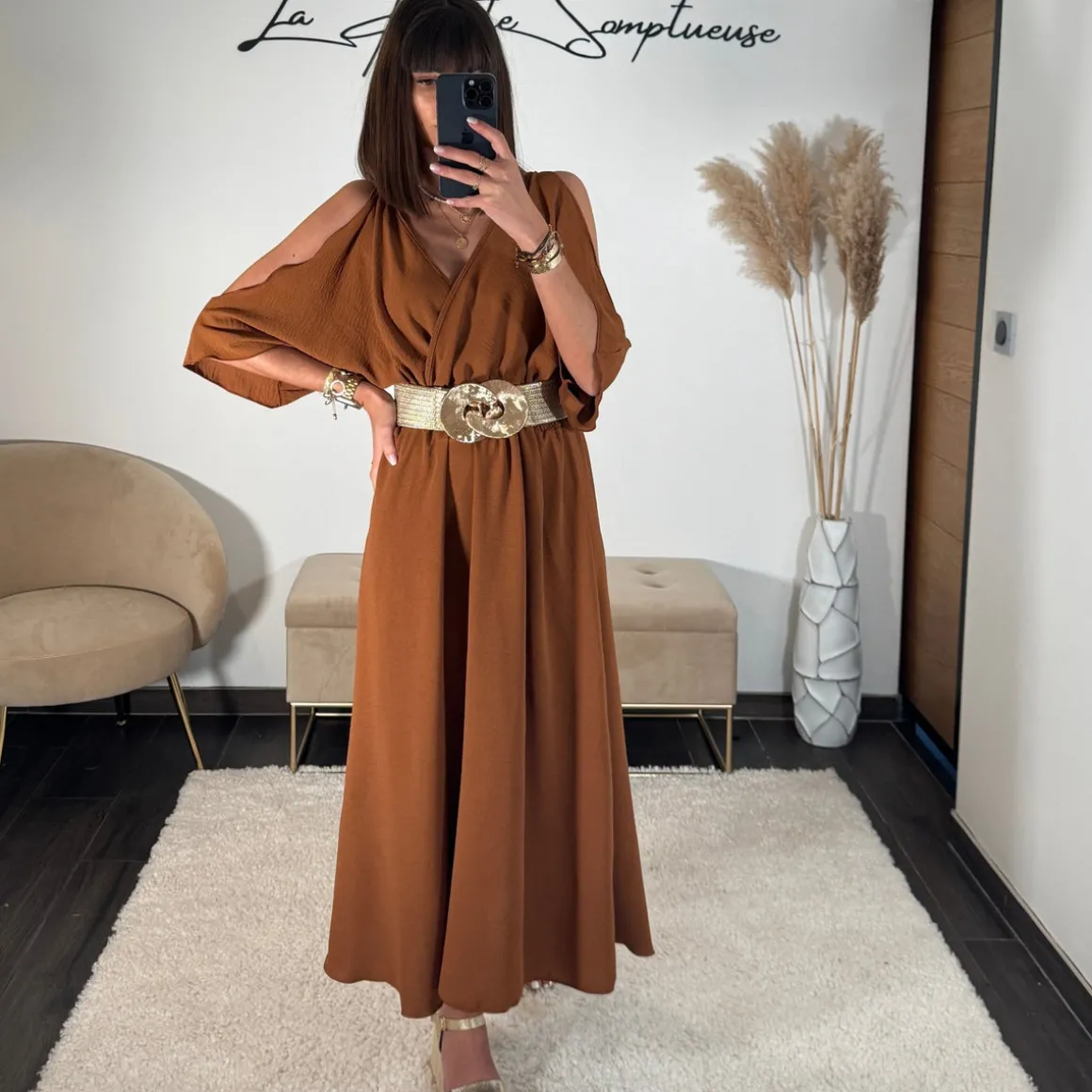 ROBE CAMEL MELISSA