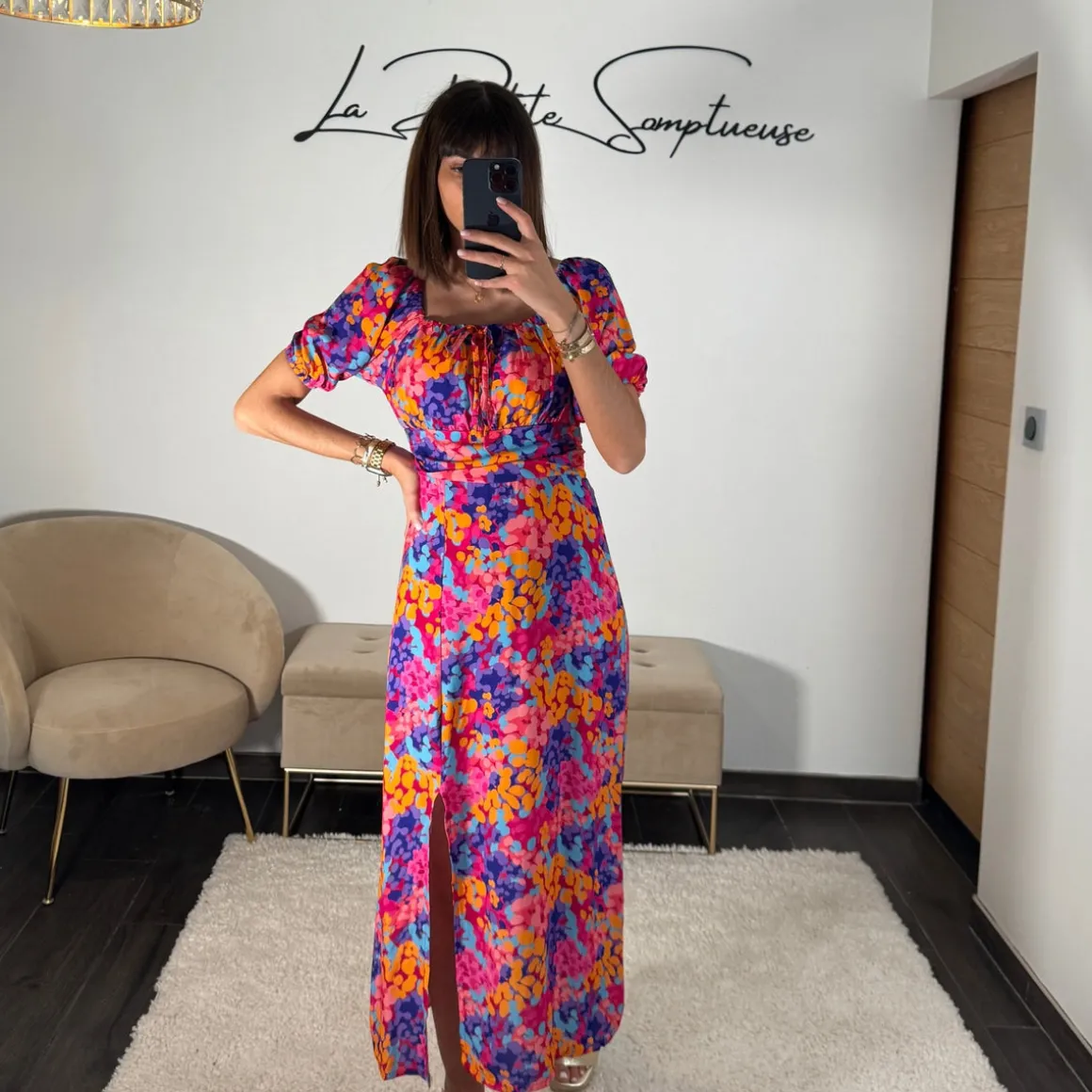 ROBE COLOREE EMILIE