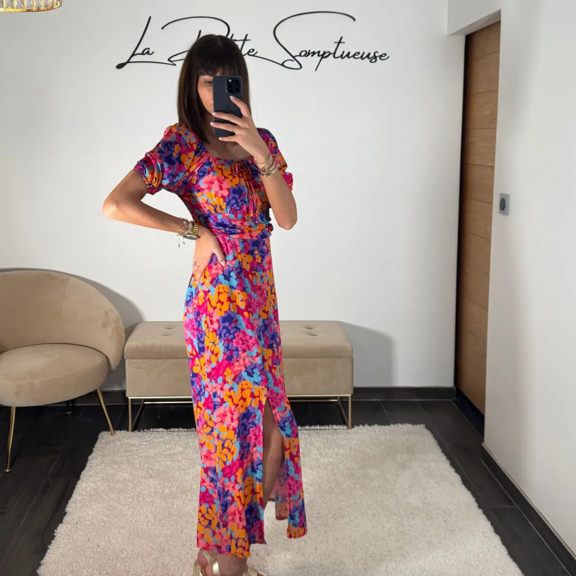 ROBE COLOREE EMILIE