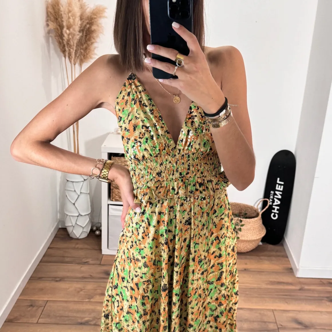 robe_dos_nu_imprime_vert__4.webp ROBE DOS NU IMPRIME VERT ET GOLD