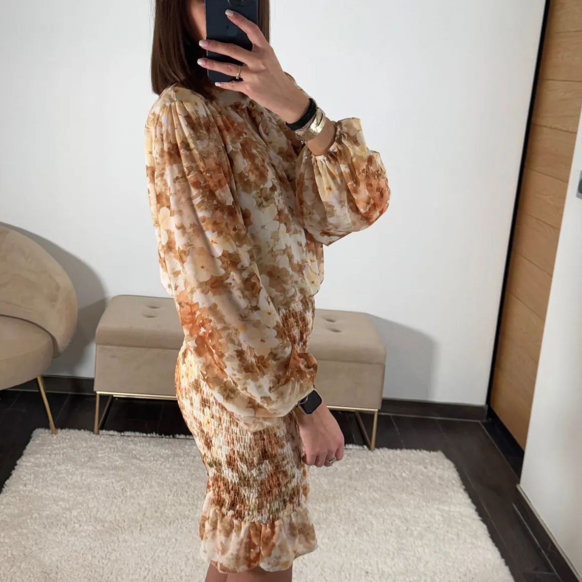 robe_fleurie_beigejaune_a_3.webp ROBE FLEURIE BEIGE/JAUNE AZIA