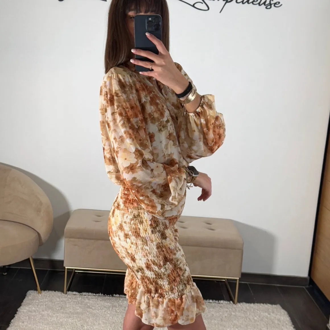 robe_fleurie_beigejaune_a_5.webp ROBE FLEURIE BEIGE/JAUNE AZIA