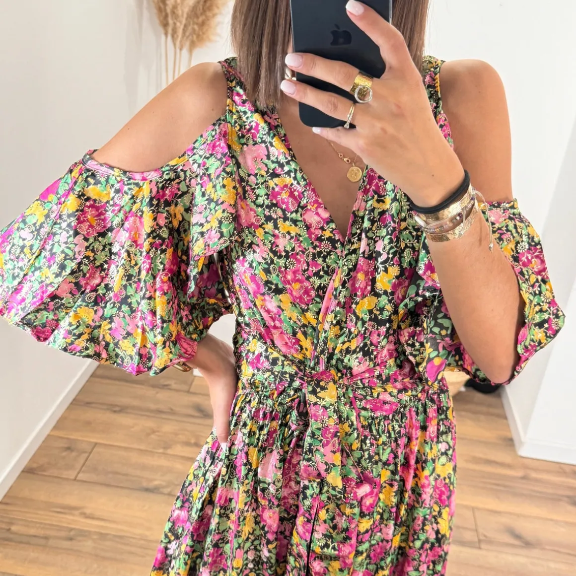 ROBE FLEURIE LEONY