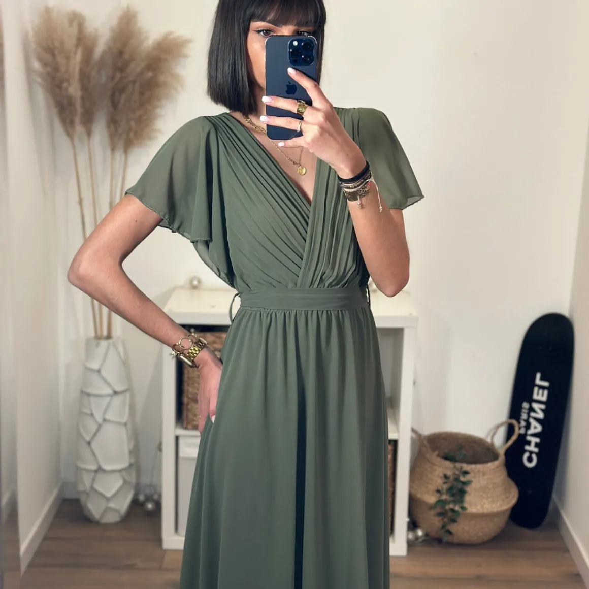 ROBE KAKI ROMY