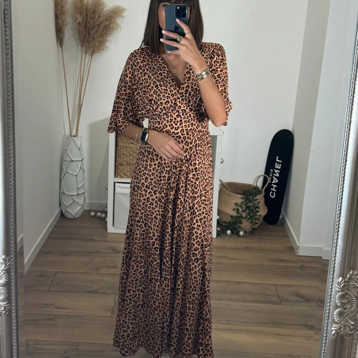ROBE LEOPARD ARIEL