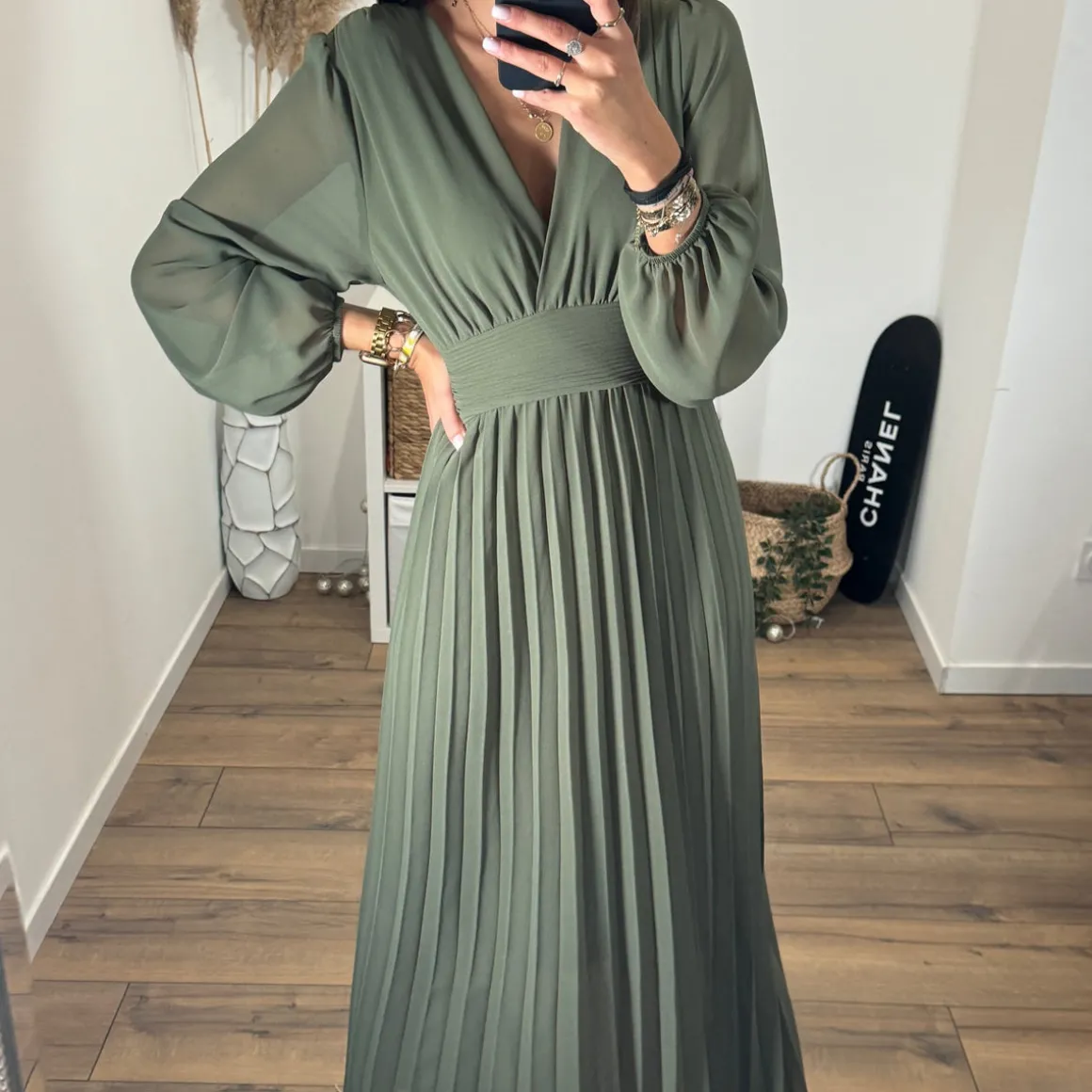 ROBE LONGUE KAKI KARENA